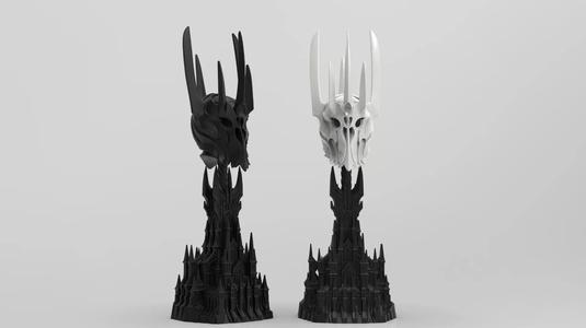 Sauron Tower Display  Lord of the Rings Statue