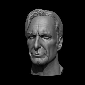 Saul Goodman Bust Printable 3D Model Breaking Bad