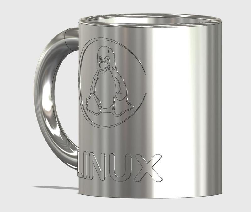 Linux Coffee Mug with Tux