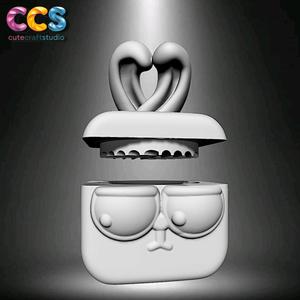 Chibi Serious Rabbit Grinder