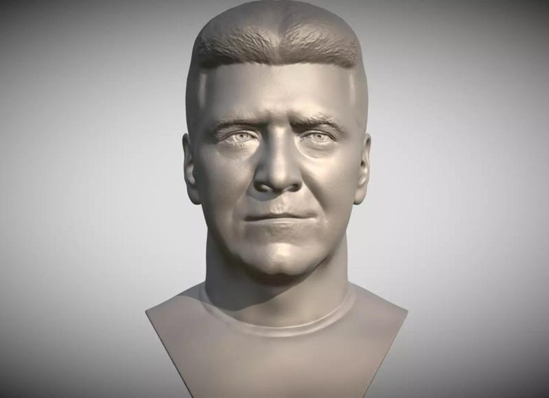 Simon Cowell bust for 3D printing
