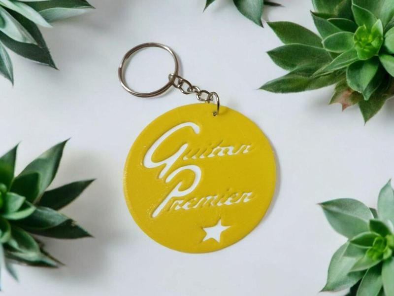 Key ring guitar premier