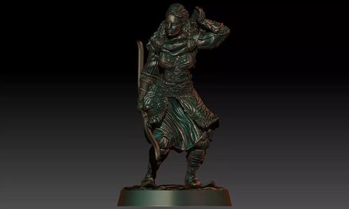 Skadi statuette