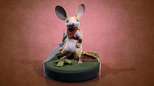 Quill jeu VR Moss anime