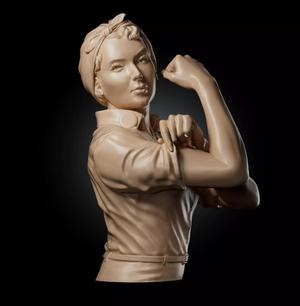 Rosie the Riveter - We Can Do It - WWII Poster