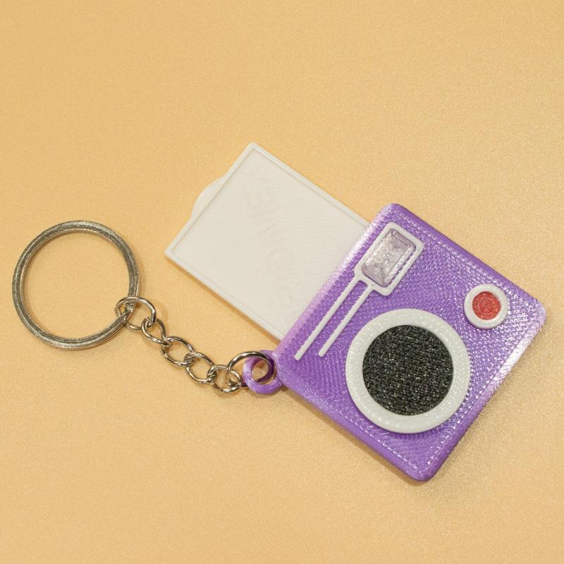 Keychain Camera Photo Keychain Valentine's Day Gift Love and Friendship