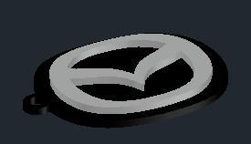 Mazda keychain
