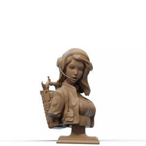 RETRO PINUP ASTRONAUT Bust 3D PRINT