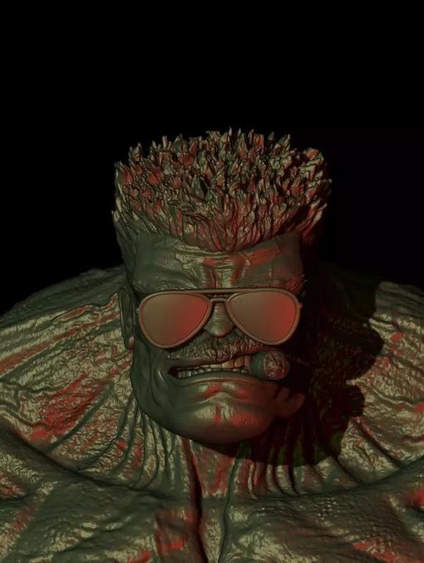 REDHULK Bust