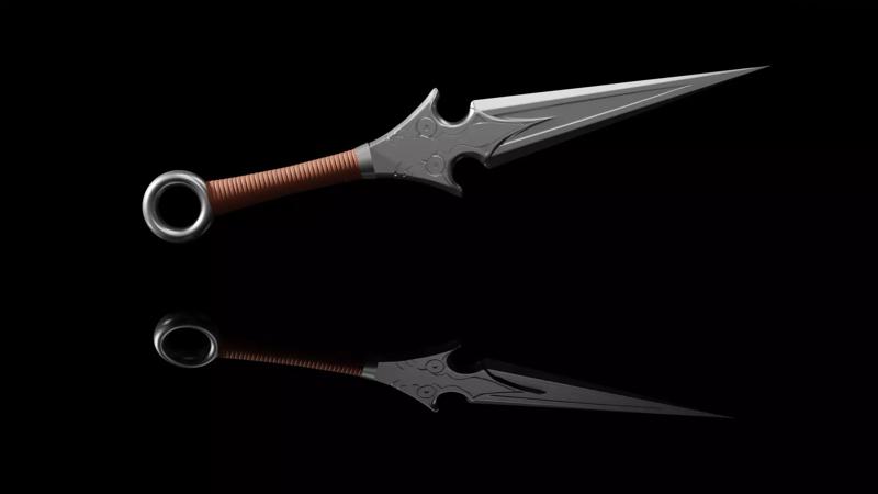 Shang Chi Kunai Cosplay - Real Size - Shang Chi Movie Version