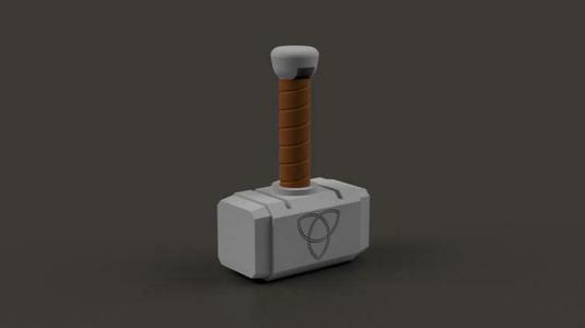 thor hammer keychain