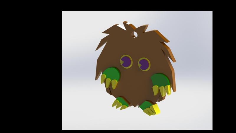 Kuriboh keychain