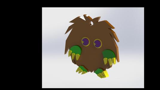 Kuriboh keychain