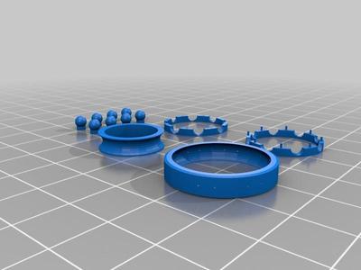 22 mm. Ball Bearing