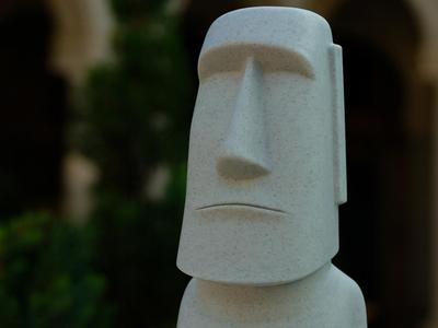 Moai Easter Island Statue Figurine