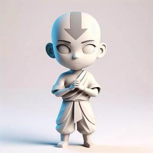 Abstract Avatar Aang