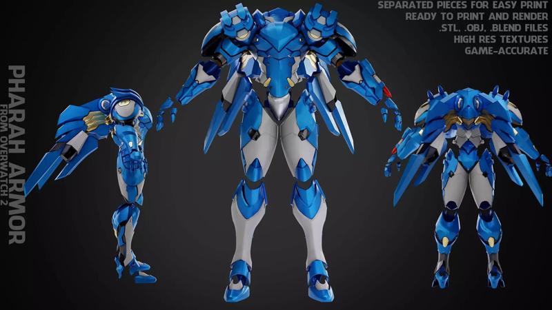 Overwatch 2 Pharah Armor for Cosplay
