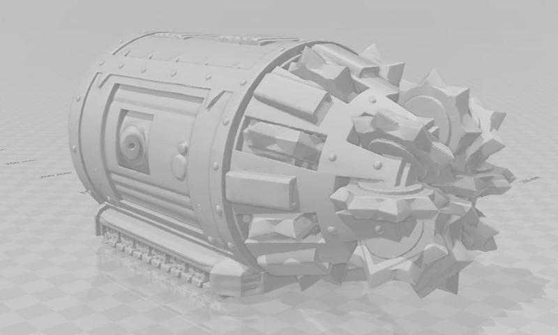 Mining drill vehicle transport