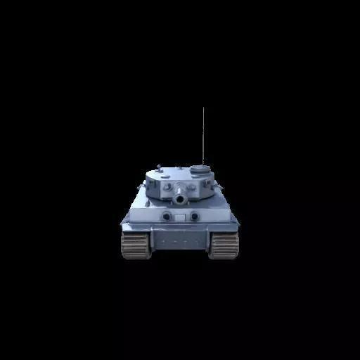 1957German Heavy Tank Tiger 3D Model