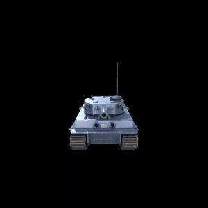 1957German Heavy Tank Tiger 3D Model