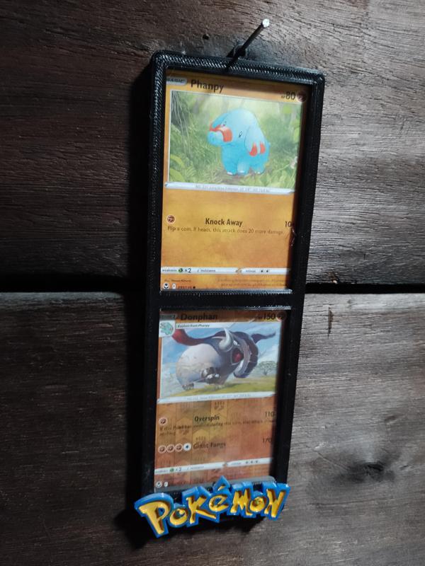 POKEMON CARD HOLDER (2 SLOT VERTICAL)