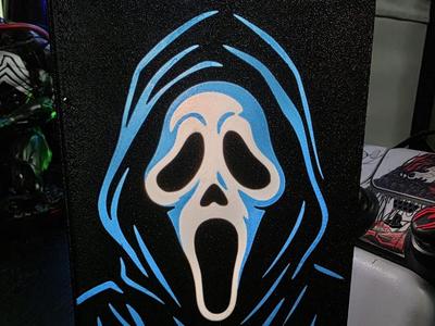 Ghost Face Lightbox