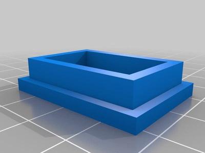 Square device foot