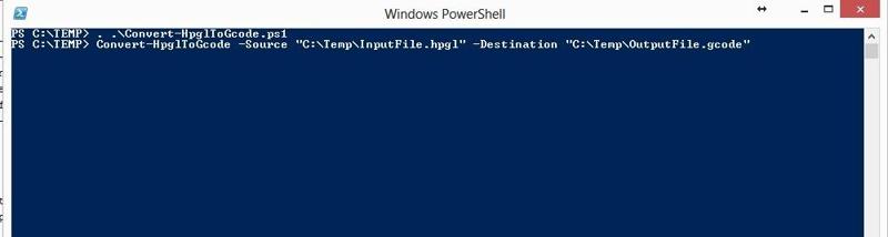 Eagle PCB - HPGL to Gcode Converter - Powershell