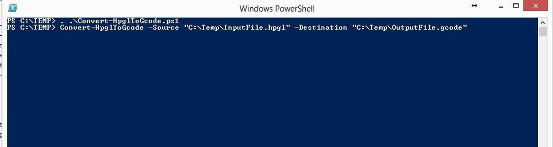 Eagle PCB - HPGL to Gcode Converter - Powershell