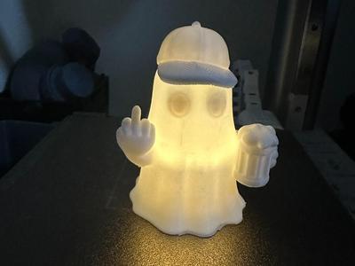 Ghost Middle Finger