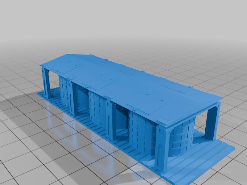 1860s 29' Pickle Car (HO SCALE)