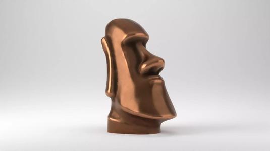 Rapu Nui Moai statue printable