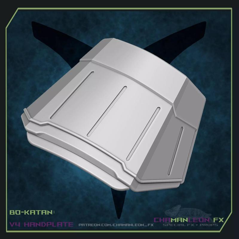 Bo Katan and Koska Reeves Cosplay Hand Plates The Mandalorian