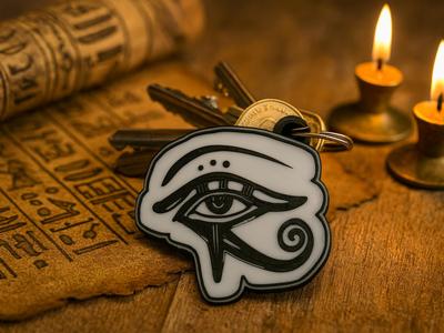 Horus Eye Keychain