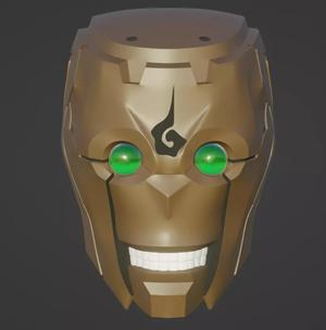 Mechamaru from Jujutsu Kaisen cosplay helmet 3D printable