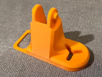 Printer mount for new A1 cable Heatbed Cable Chain