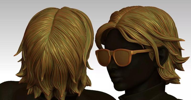 3D Hairstyles for girl V80
