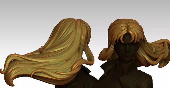 3D Hairstyles for girl V25