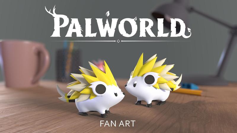 PALWORLD 12 JOLTHOG FANART