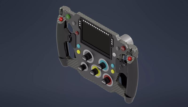 F1 Red Bull steering wheel