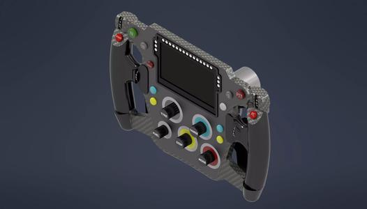 F1 Red Bull steering wheel