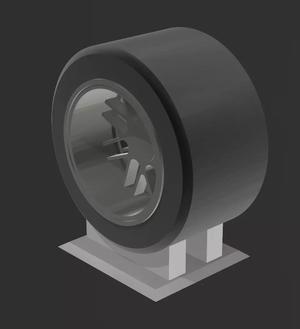 Slick formula 1 tyre 60mm display model
