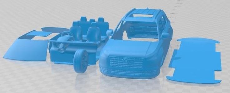 Hyundai Venue Turbo 2022 Printable Car