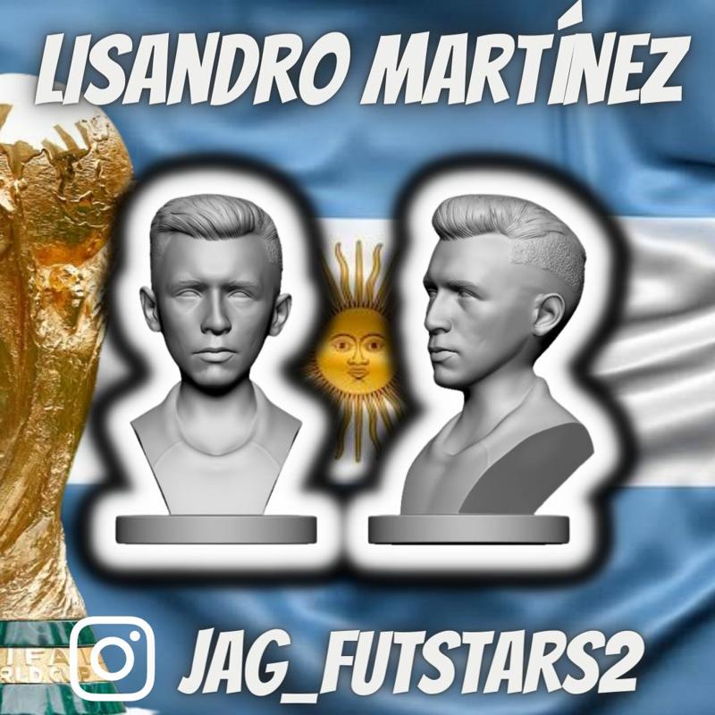 Argentina 2022 - Lisandro Martinez - Soccer Bust