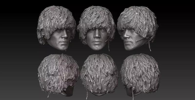 ONE6 SCALE HEAD - CARLOS OLIVEIRA - RESIDENT EVIL 3 REMAKE VER