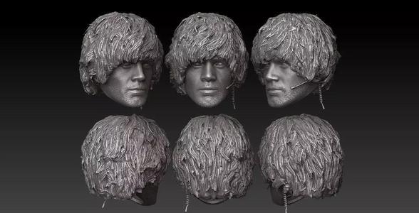 ONE6 SCALE HEAD - CARLOS OLIVEIRA - RESIDENT EVIL 3 REMAKE VER