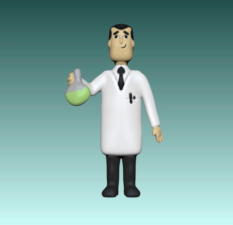 professor utonium from powerpuff girls