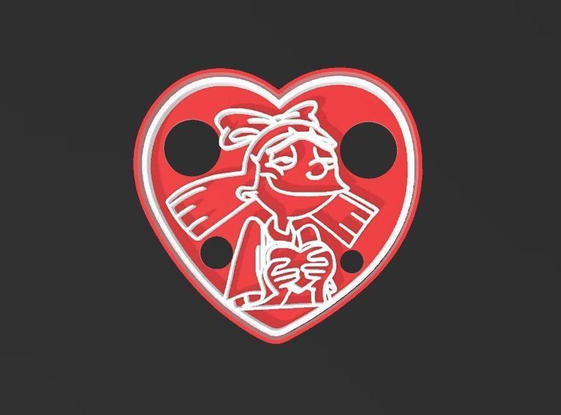 Helga Heart, cookie cutter