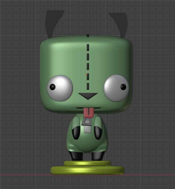 Figure Gir invader zim