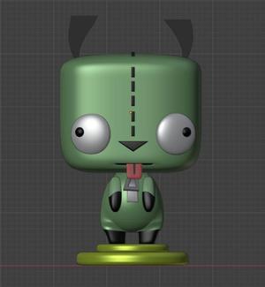Figure Gir invader zim